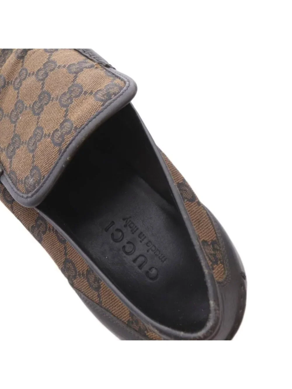 Gucci name loafers